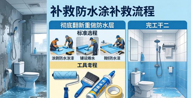 卫生间防水没做好?三种补救方法帮你解决渗水问题 - 星吖APP装修平台